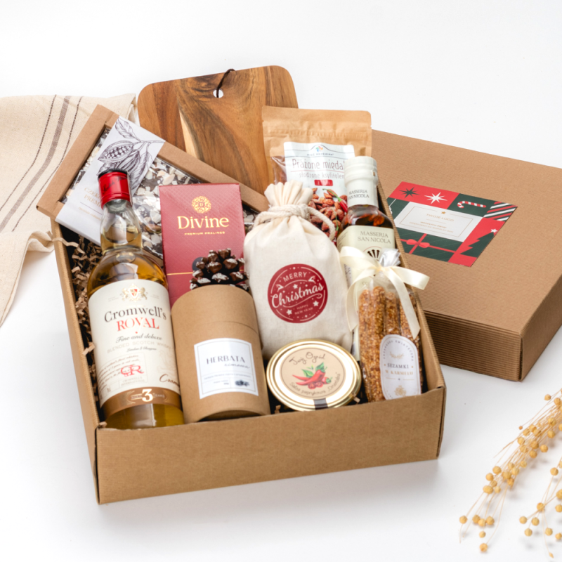 Wspólny stół - elegancki prezent biznesowy z whisky