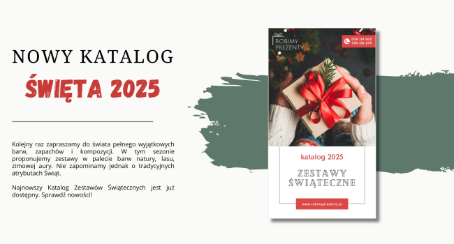 Nowy katalog upominków świątecznych 2025 dla firm już dostępny!